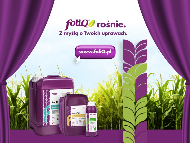 Rebranding nawozów dolistnych foliQ i nowa strona internetowa www.foliQ.pl